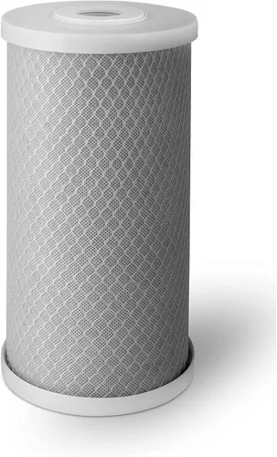 Vista 2 de Filtros de agua de bloque de carbono Big CTO Cartucho para toda la casa de 4.5" x 10" BIEN COMPAÑADO con la serie CBC, WFHDC8001, EP y EPM Series