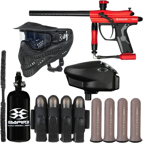 Vista 4 de Action Village Kingman Spyder Fenix Vendetta Kit de pistola de paintball