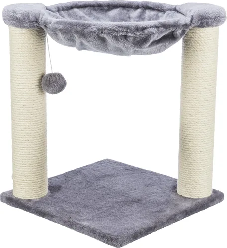 Vista 6 de TRIXIE Baza Poste Rascador con Hamaca Base de 16 pulgadas, Crema, Pequeño