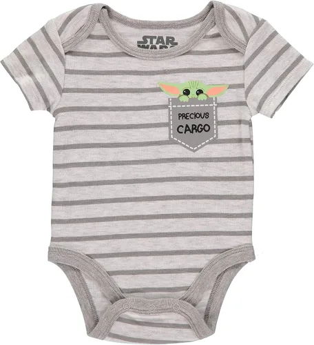 Vista 2 de STAR WARS Baby Boys Star Wars - Mono de manga corta para bebé