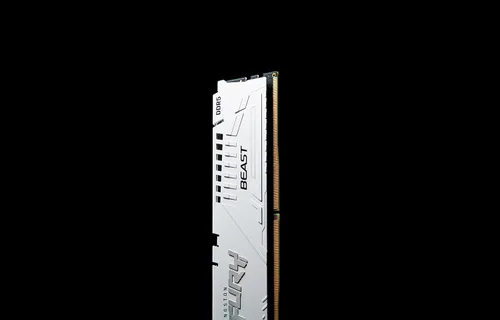 Vista 6 de Kingston FURY Beast White 32GB 5600MT/s CL40 DDR5 XMP DIMM Overclocking Intel XMP 3.0 Módulo único KF556C40BW-32