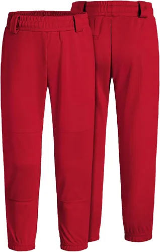 Vista 3 de QBK 2T3T4T5T Pantalones de béisbol para niños pequeños, pantalones de sóftbol para niños, pantalones de pelota para niño y niña