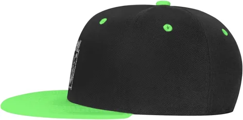 Vista 3 de LICIAS Morbid Music and Angel - Sombrero de estilo hip hop para adultos, de ala plana, para hombre y mujer