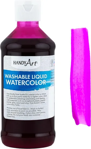 Vista 36 de Handy Art Pintura líquida lavable para acuarela, juego de 10