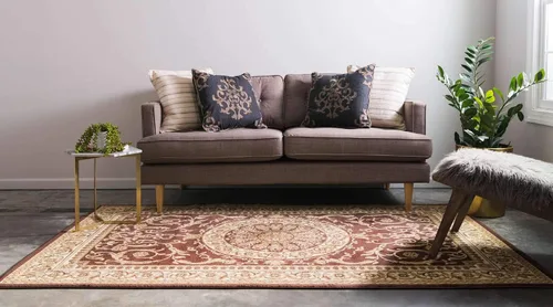 Vista 3 de Unique Loom colección Versailles - Alfombra de área con patrón de medallón, motivo floral; estilo tradicional clásico