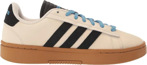Vista 6 de adidas Grand Court Alpha Tenis para hombre Cloud White-Pulse Blue-almost Yellow