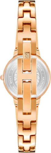 Vista 3 de Anne Klein - Reloj de pulsera con esfera de diamante auténtico para mujer