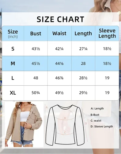 Vista 7 de Fengbay Chaqueta de punto gofre para mujer, casual, manga larga, con botones, blusas elegantes