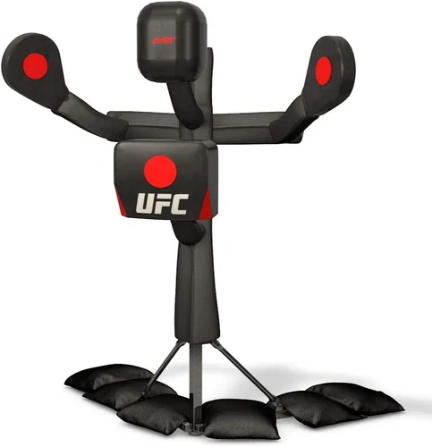 Vista 7 de BAS UFC Body Action System - Almohadillas ajustables para golpear y patear - ¡Entrenamiento de artes marciales: MMA, boxeo, karate, Muay Thai y más!