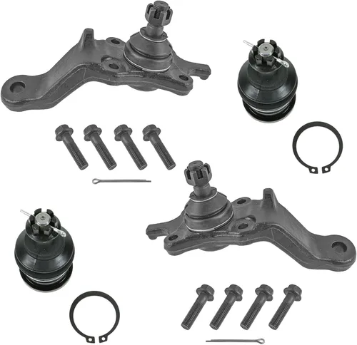 Vista 101 de TRQ Juego de juntas esféricas delanteras superior e inferior para lado del conductor y del pasajero Compatible con Acura TL 2009-2014 Acura TSX