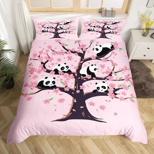 Vista 12 de Erosebridal Juego de funda de edredón Kawaii de tamaño individual, diseño de erizo de dibujos animados en blanco y negro, regalo de erizo para niñas