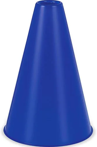 Vista 8 de Megáfono de plástico verde (8.25 x 6 pulgadas), 1 unidad, diseño ecológico y ligero, ideal para eventos deportivos, fiestas y animadoras