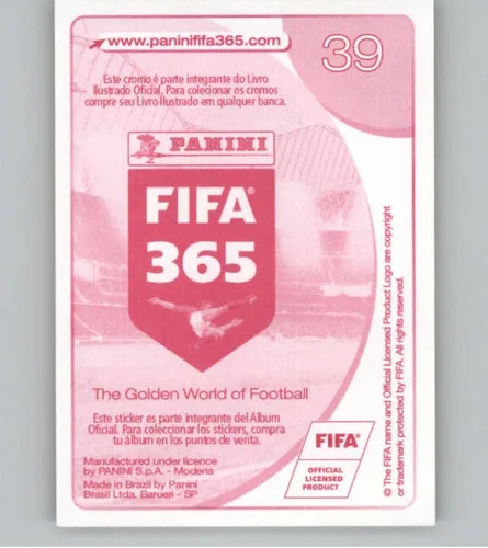 Vista 2 de 2016-17 Panini FIFA 365 Pegatinas Central/Sudamérica #39 Jorge Torres Nilo Tigres UANL - Adhesivo oficial de álbum de fútbol en estado crudo