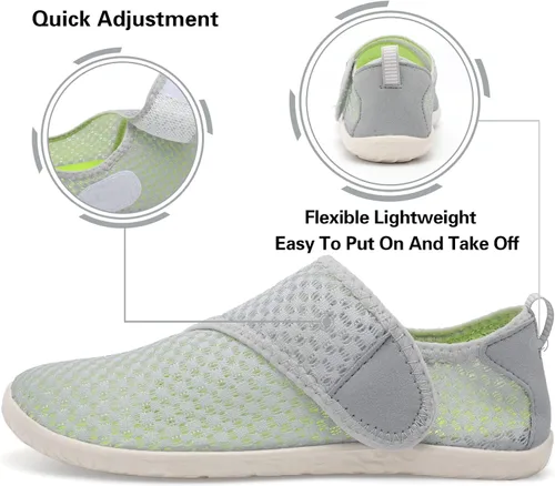 Vista 4 de Lisdwde Zapatos de agua para mujeres y hombres zapatos de agua antideslizantes zapatos de natación deportes de playa zapatos de calcetín de secado