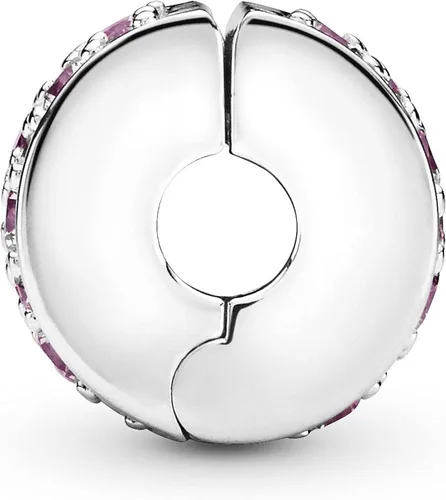 Vista 3 de Pandora Shining Elegance Rosa Clip 791817pcz