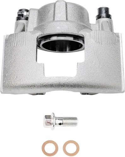 Vista 5 de Detroit Axle - Juego de pastillas de freno para pinza de freno delantera izquierda de repuesto para Express Savana 1500 2500 Tahoe Astro Yukon