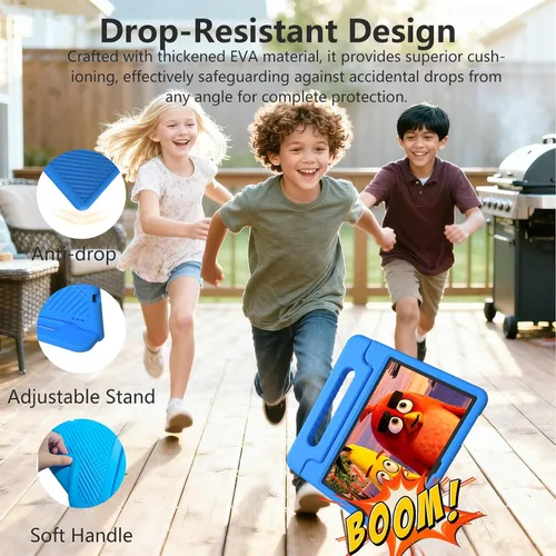 Vista 3 de NRKDUBQ Tablet infantil de 11 pulgadas Android 15 20GB + 128GB Octa-Core 8000mAh tableta Todder con funda a prueba de caídas, control parental, WiFi