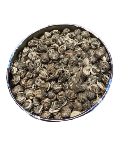 Vista 2 de Jasmine Dragon Pearl, 3.99 oz - Té verde de hojas sueltas Té de jazmín - Van Cheong Tea