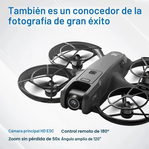 Vista 6 de Drone FPV con control remoto de pantalla, cámara Quad para principiantes Negro-Gris