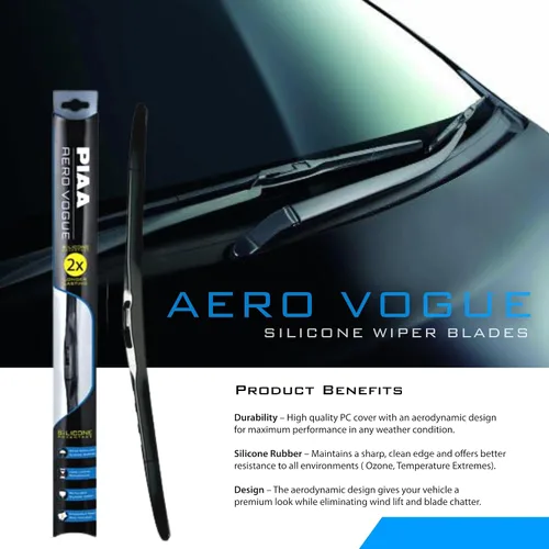 Vista 3 de Piaa 96135 Aero Vogue - Limpiaparabrisas de silicona (14 pulgadas, 13.780 in, 1 unidad)
