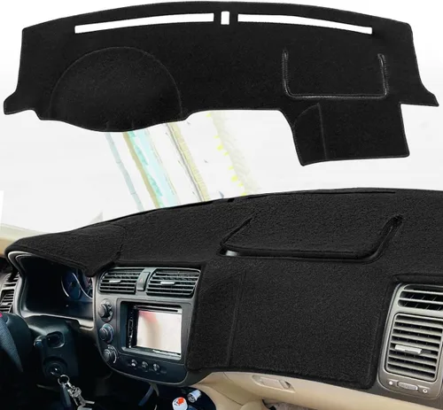 Vista 2 de Cubierta de salpicadero personalizada para Honda Civic 2001, 2002, 2003, 2004, 2005, protector de alfombra F110