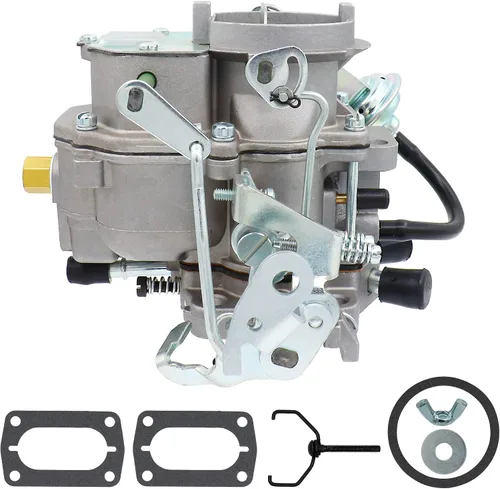 Vista 4 de NENKUTEN Carburador de 2 Barriles para Modelos de Dodge Truck Plymouth 273-318 4.5L 5.2L Motores V8 1966-1973 BBD Obturador Manual de 2BBL con Juntas