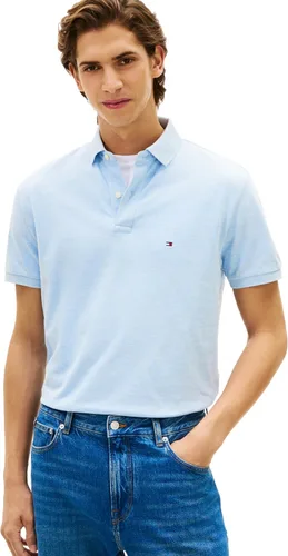 Vista 92 de Tommy Hilfiger Polo de piqué de algodón de manga corta para hombre en ajuste regular