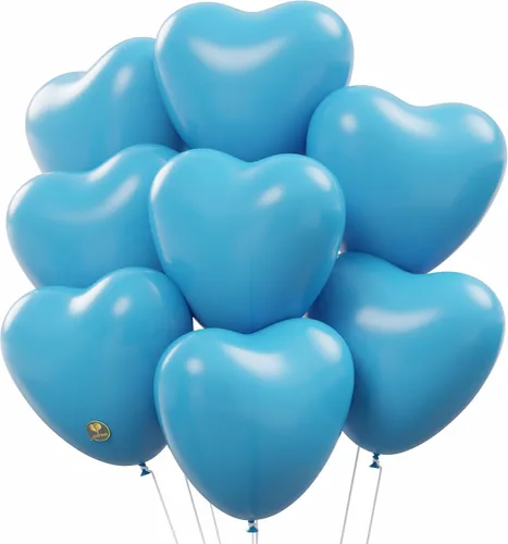 Vista 22 de AFTERLOON® - Globos biodegradables de 12 pulgadas con forma de corazón, de látex natural extra fuerte, grueso, para propuesta, matrimonio, amor