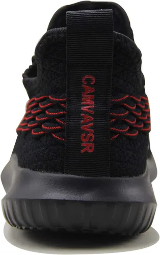 Vista 6 de CAMVAVSR Zapatillas de deporte para hombre, ligeras, informales, para correr, tenis para caminar