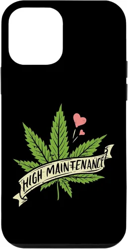 Vista 16 de High Maintenance Weed Cannabis Pocket 420 THC Stoner Gift Case for iPhone 17