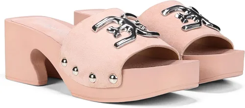 Vista 3 de Sam Edelman Sandalias Francina de cuña para mujer, Rosa pálido