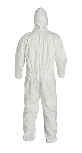 Vista 3 de DuPont Protección personal TY127SWH2X00 2X White Safespec Tyvek Flash Spun Poliethy