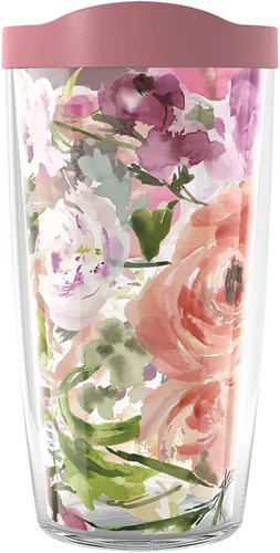 Vista 13 de Tervis Kelly Ventura - Colección Floral hecha en Estados Unidos Vaso aislado de doble pared para viajes mantiene las bebidas frías y calientes, 24