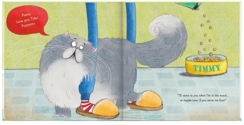 Vista 3 de If My Cat Could Talk - Historia infantil personalizada - I See Me! (tapa dura)