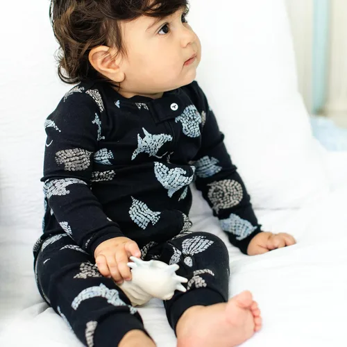 Vista 129 de Burt's Bees Baby - Pijama de una pieza para bebé, mameluco para dormir y jugar, algodón 100% orgánico, cremallera frontal