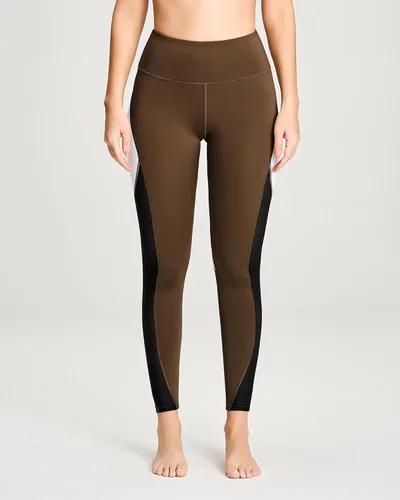 Vista 33 de Malla Queenieke 8030 de yoga, para correr, leggings con color combinado, para mujer