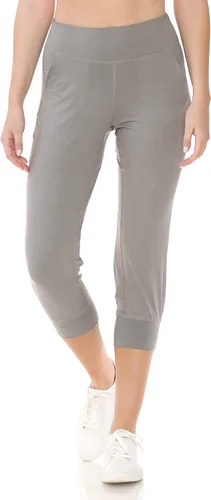 Vista 19 de Leggings Depot ActiveFlex Jogger - Pantalones de yoga para mujer con bolsillos Negro
