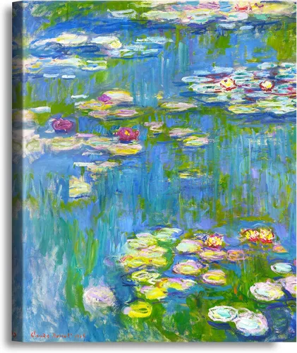 Vista 292 de A&T ARTWORK Antibes Seen from The Salis Gardens de Claude Monet Las Obras de Arte Clásico Mundial Reproducciones, Impresiones de Arte en Lienzo