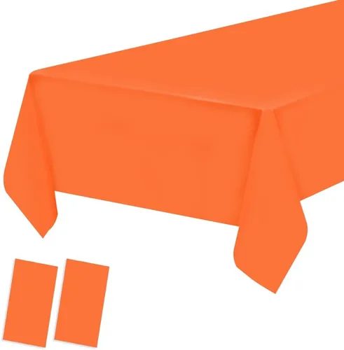 Vista 5 de Paquete de 4 manteles de plástico desechables de plástico para barbacoa, picnic, cumpleaños, bodas, fiestas, impermeables, a prueba de aceite, Negro