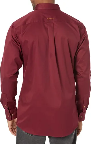 Vista 2 de ARIAT Camisa ajustada de sarga sólida para hombre