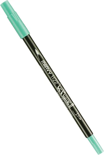 Vista 19 de Uchida 1122-C-3 Marvy Extra Fine Tip Le Plume II Rotulador de doble punta, azul