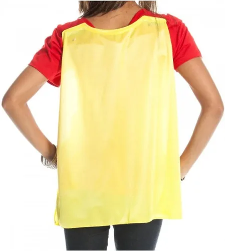 Vista 3 de DC Comics - Disfraz de Robin Glitter Logo Juniors para cosplay, camiseta de Batman