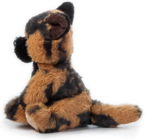 Vista 3 de The Petting Zoo Peluche de perro salvaje africano, regalos para niños, animales salvajes del zoológico Onez Babiez, juguete de peluche de perro