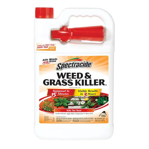 Vista 17 de Spectracide Weed & Grass Killer 2, Uso en Calzadas, Caminos y Alrededor de Árboles y Jardineras de Flores, Aerosol de 32 onzas líquidas