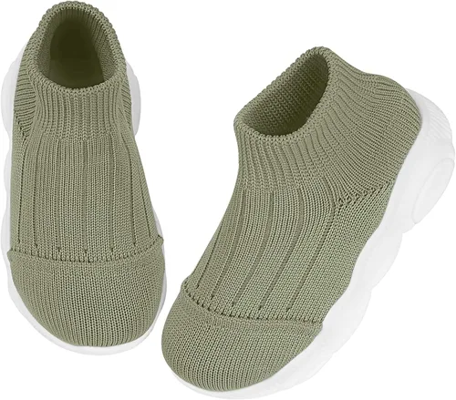 Vista 62 de Zapatos de bebé Pantuflas para niños pequeños, calcetines para niños y niñas, suela antideslizante