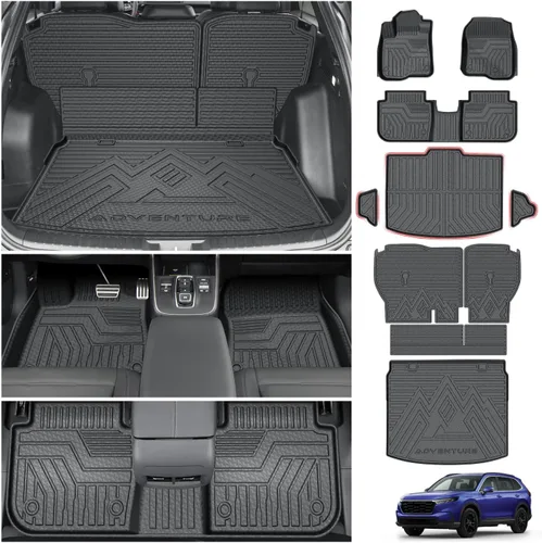 Vista 80 de Powerty Alfombrillas para Jeep Grand Cherokee L 2021-2025 (solo reposabrazos central de 6 plazas sin segunda fila), accesorios de revestimiento