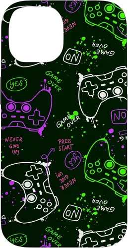 Vista 4 de Awesome Video Game Controller Gamer Boys Gaming Gift Case for iPhone 17
