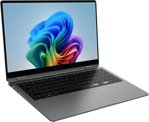 Vista 12 de Samsung PC Galaxy Book5 360 Copilot+ de 15.6 pulgadas, portátil empresarial Laptop empresarial AI con copilot, Windows 11 Pro, pantalla táctil FHD