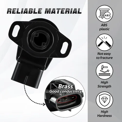 Vista 3 de FUSCH Sensor TPS Sensor de posición del acelerador compatible con Suzuki Kingquad LT-A700X/ LT-A750X/ LT-A750XP/ LT-A750XPZ/ LT-A750XL/ LT-A750XZ