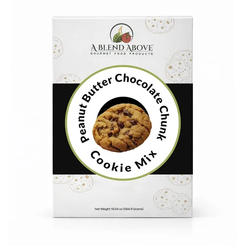 Vista 5 de Mezcla de galletas A Blend Above Chocolate Chunk (hace aproximadamente 36 galletas), rápida y fácil de hacer, preparación de 10 minutos, chispas